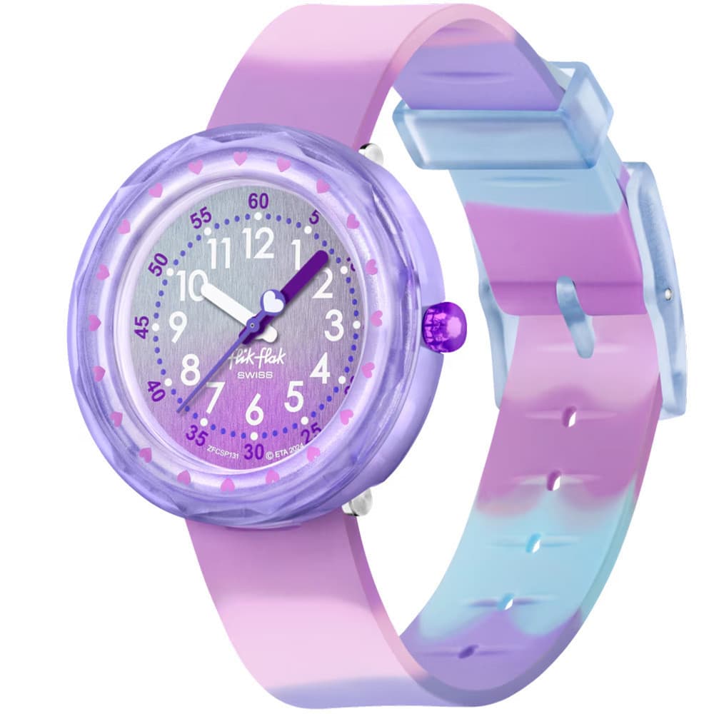 Flik Flak Montre Flik Flak en Silicone Violet