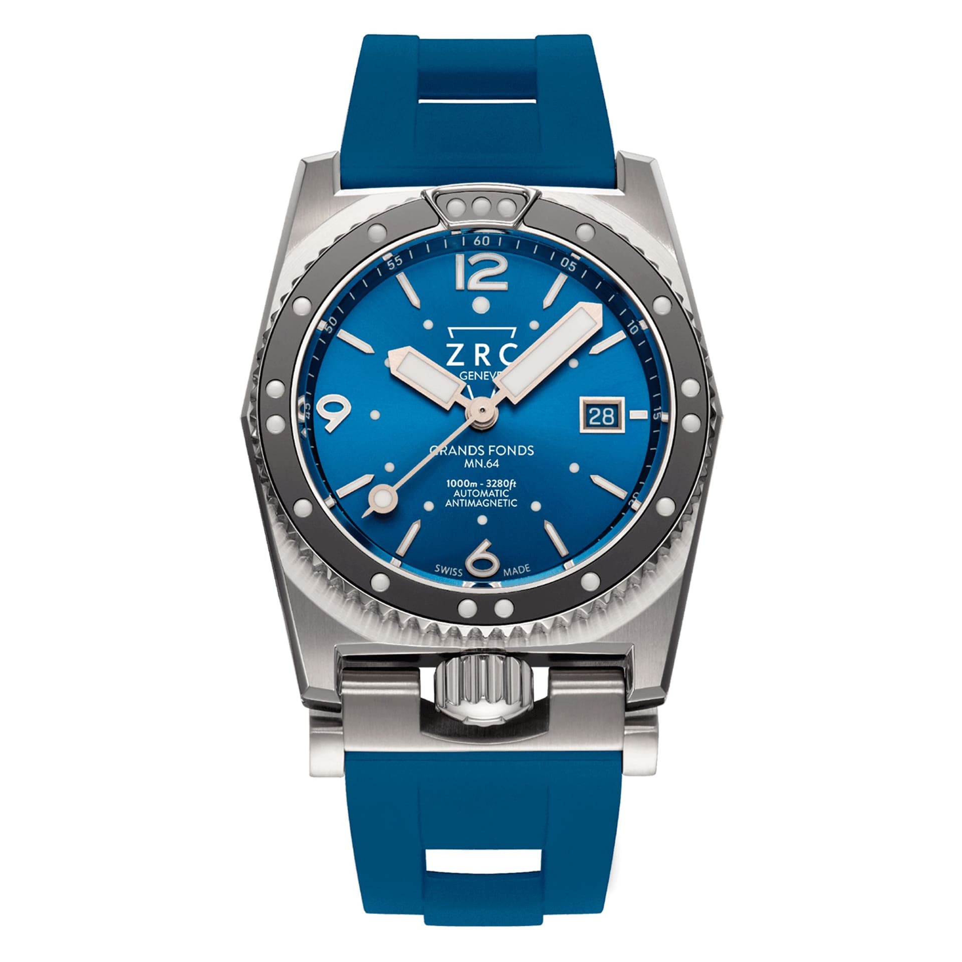 ZRC Montre ZRC Grands Fonds MN64 - Osmium - 41.5 mm - GF42118