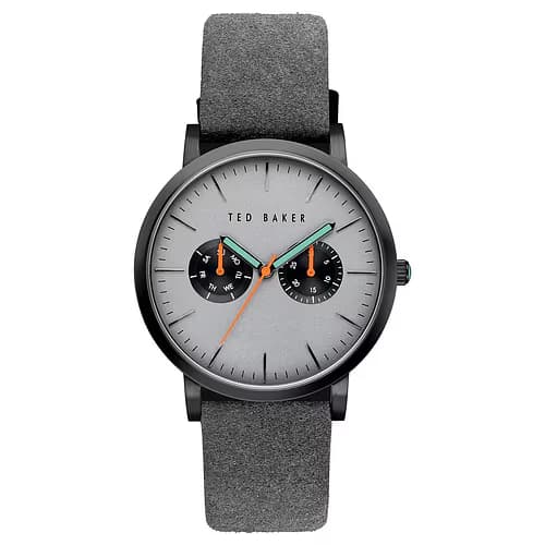 Ted Baker Montre Homme TED BAKER en Cuir Gris Etanche