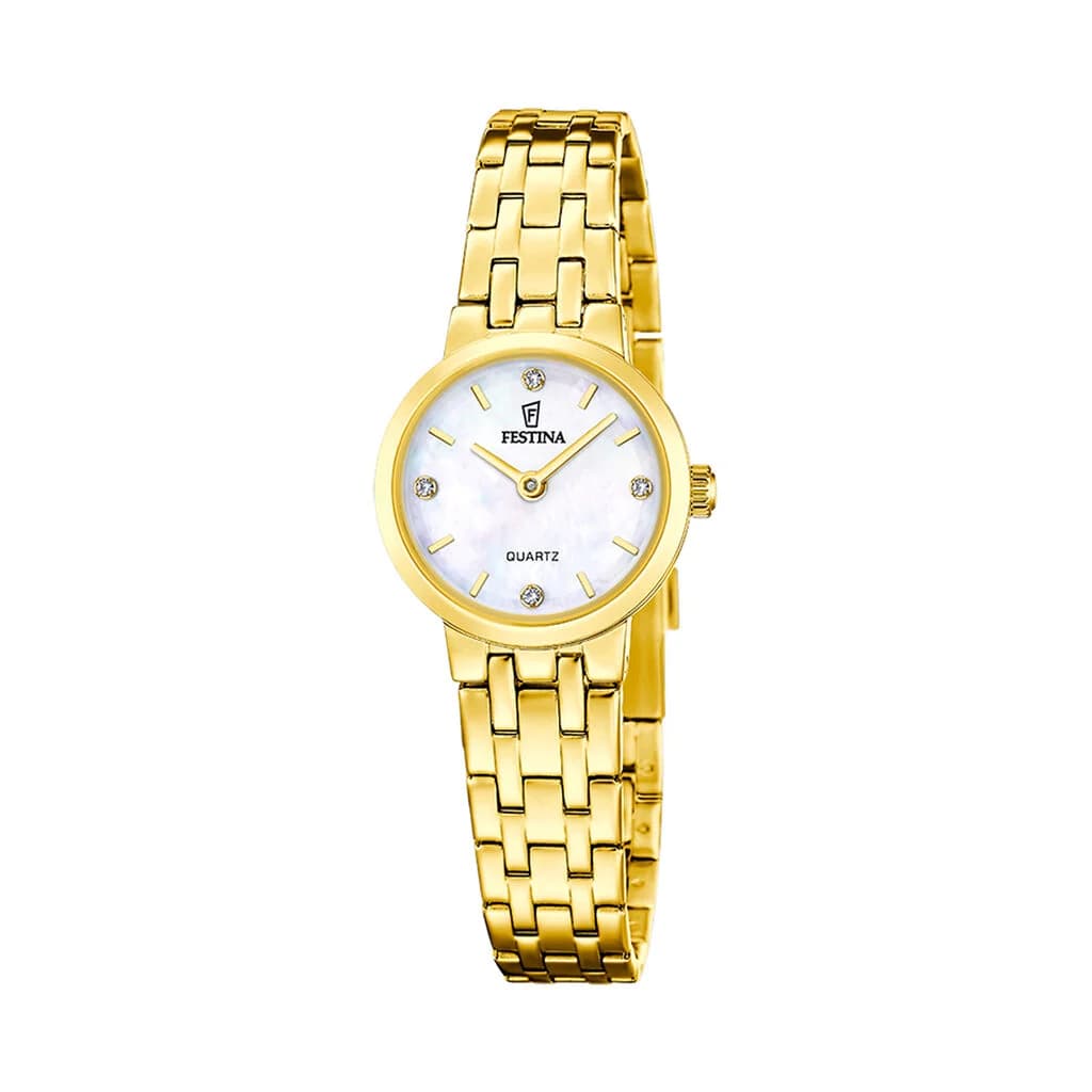 Festina Montre quartz Femme Mademoiselle Nacre blanche
