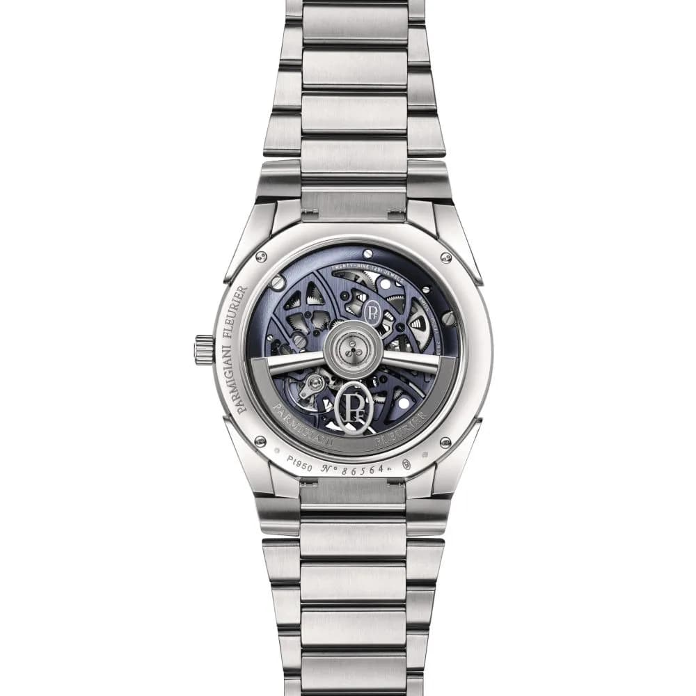Parmigiani Fleurier Tonda Pf Skeleton Platinum Milano Blue