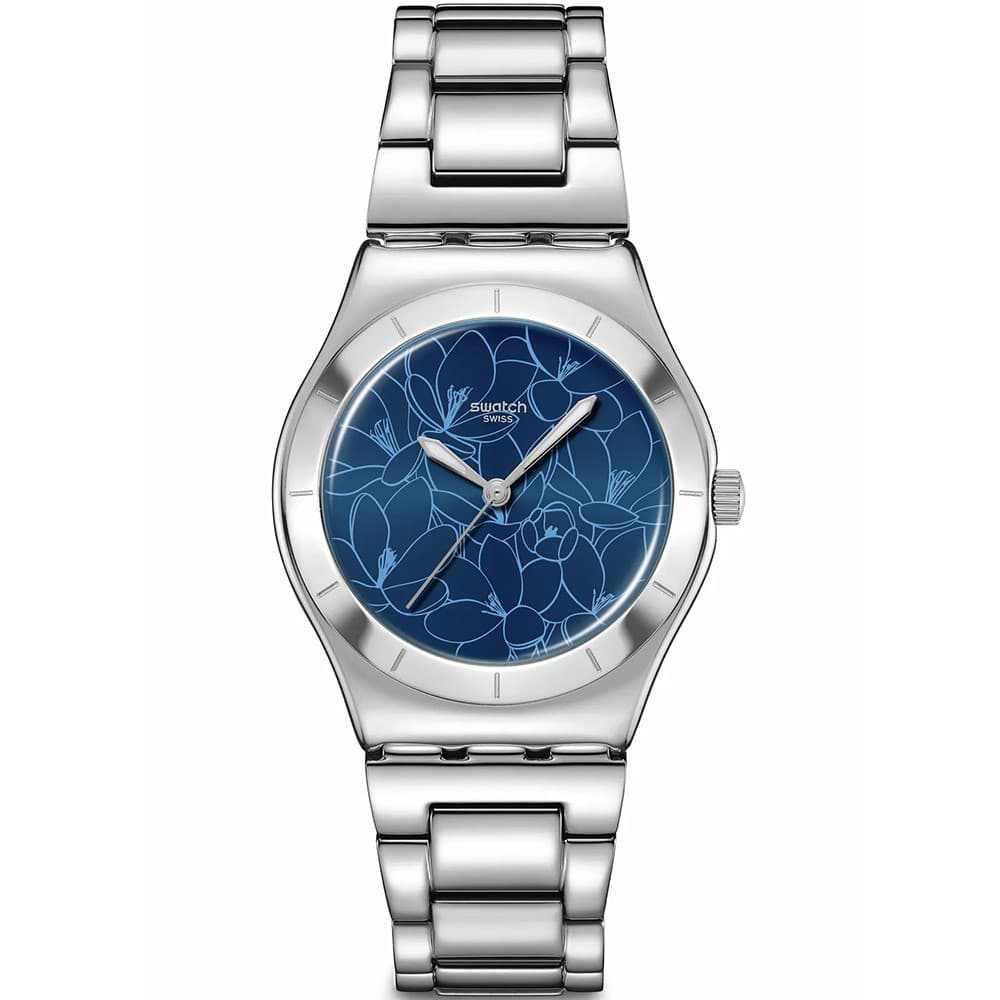 Swatch Montre Swatch Collection Petal Frenzy en Acier Argenté