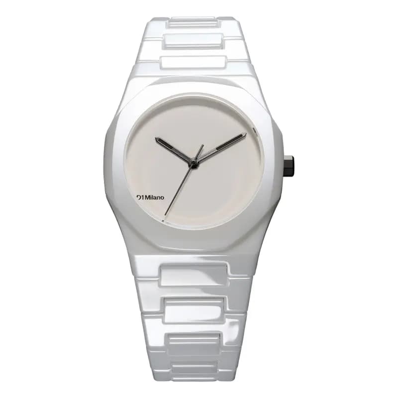 D1 Milano Montre Ceramica Pure White CEBU02