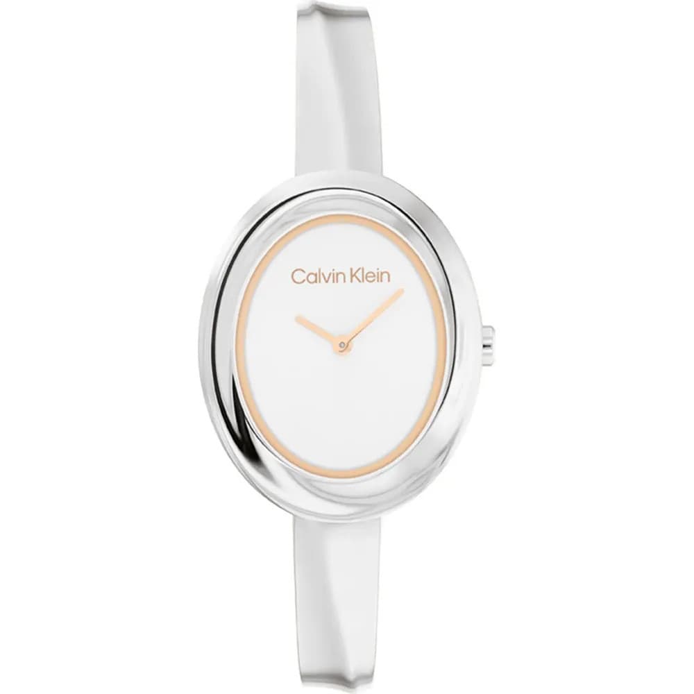 Calvin Klein Montre Calvin Klein Collection Twisted Bezel en Acier Argenté