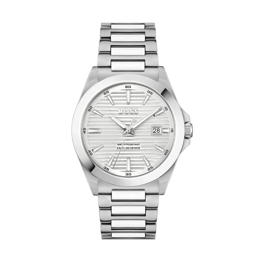 Hugo Boss Montre Boss Strike Blanc