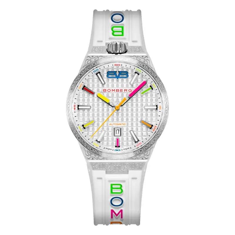 BOMBERG Montre Automatic Metropolis Chroma Blanche BF43ASS.12-8.12