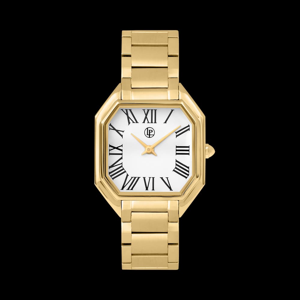 Louis Pion Montre quartz Femme Octavie Blanc