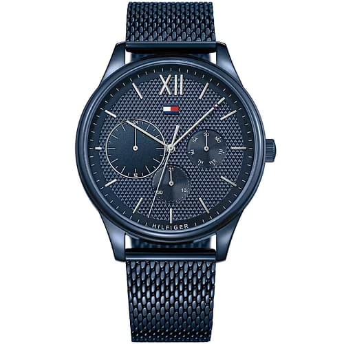 Tommy Hilfiger Montre Homme TOMMY HILFIGER en Acier Bleu Etanche