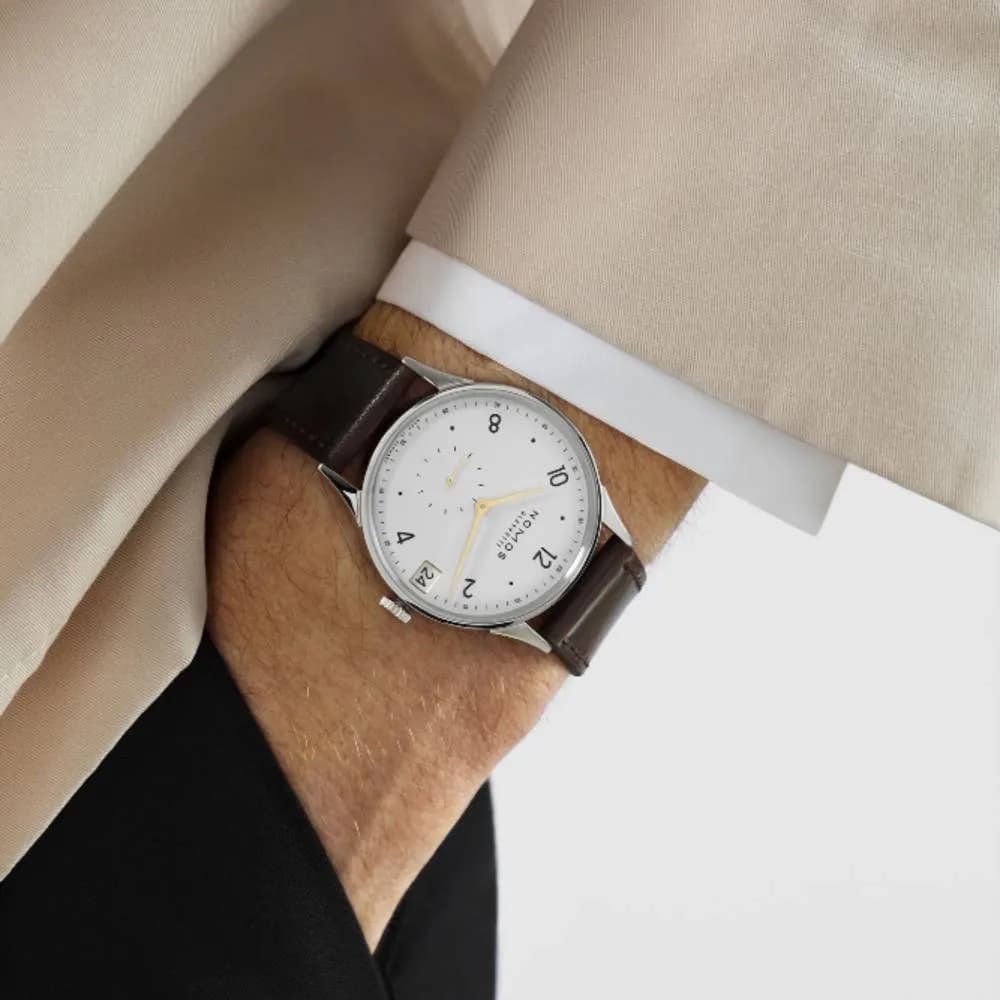 Nomos Minimatik 39 date or