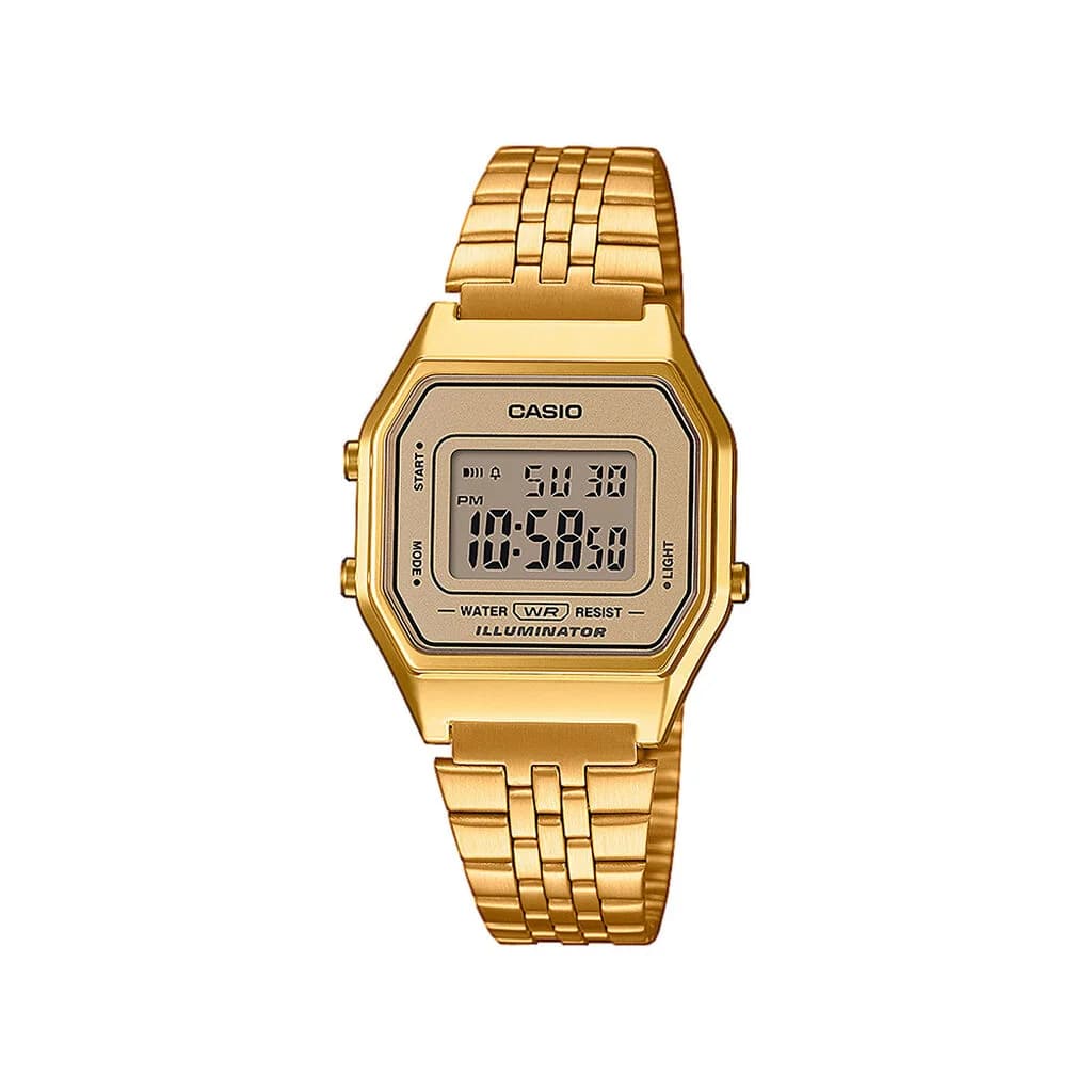 Casio Iconic — cadran champagne