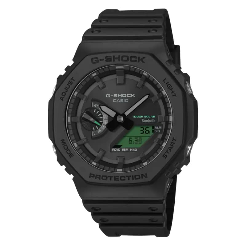 Casio GA-B2100BEG-1AER — boîtier fibre de carbone résine