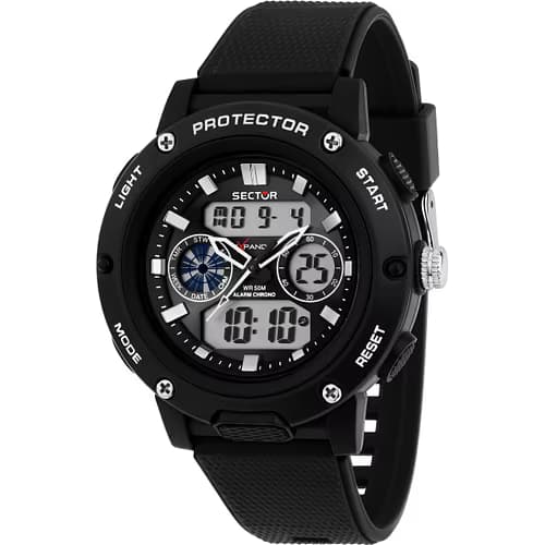 Sector Montre Homme Sector Plastique Noir R3251292001