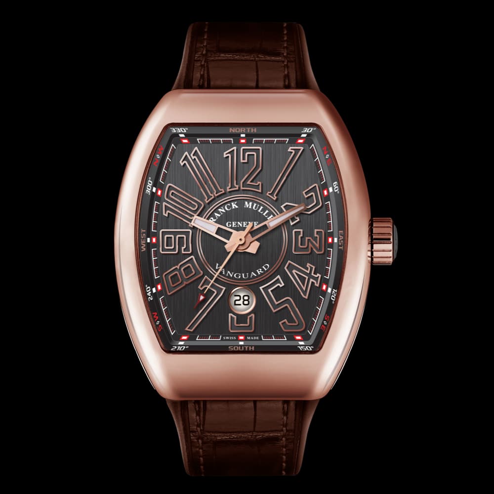 Franck Muller Montre automatique Homme Vanguard Noir