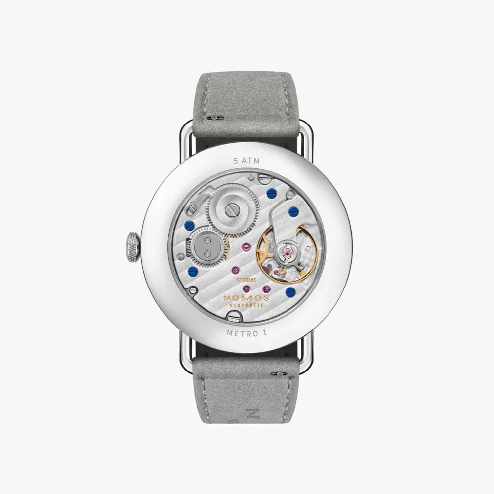 Nomos Metro 33 All Silver