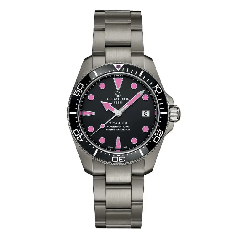 Certina Montre DS Action Diver 38mm Powermatic 80 C0488074405101