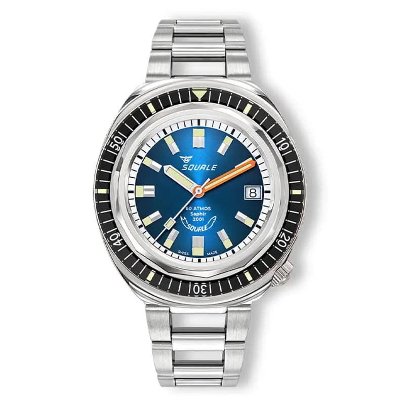 Squale Montre 2001 Sunray Blue 2001BKBL.AC