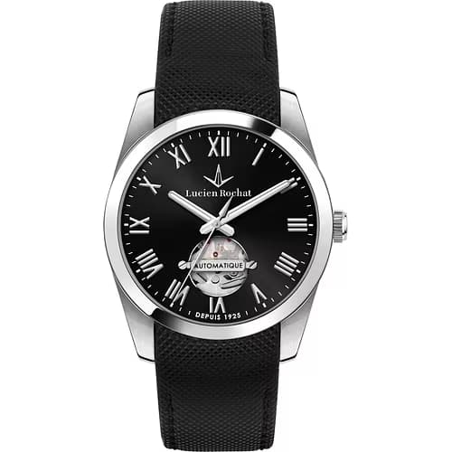 Lucien Rochat Montre Homme Lucien rochat Cuir véritable Noir R0421114001