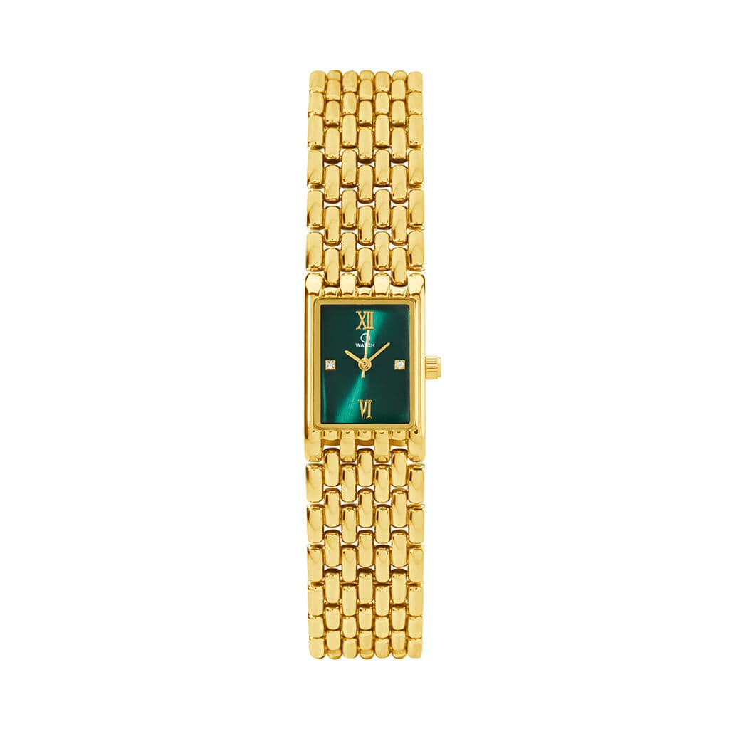 O WATCH Montre Vintage Vert