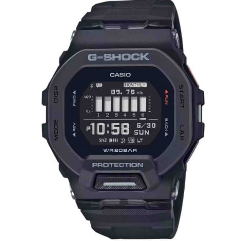 Casio Montre GShock G-Squad - Série GBD-200 - Noir 48.5 x 45.4 mm- GBD-200-1