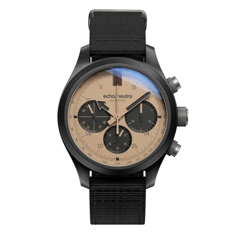 Echo/Neutra Montre Averau Céramique Sand Chronographe