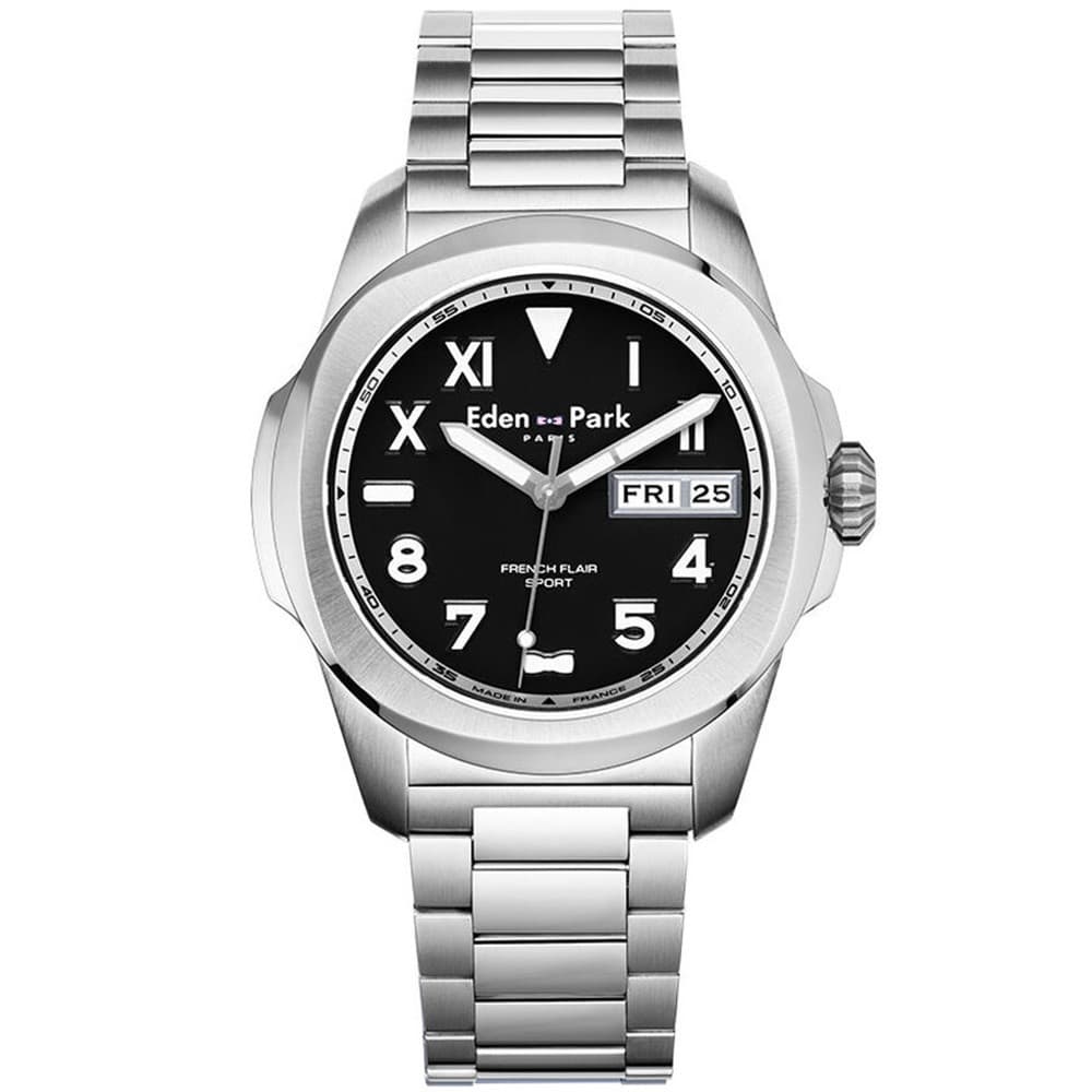 Eden Park Montre Eden Park Collection Sport en Acier Argenté