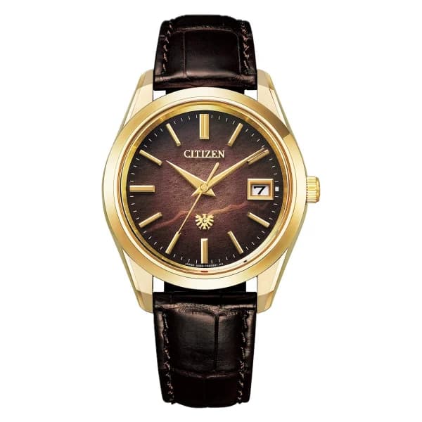 Citizen Montre Citizen Eco-Drive Super Titanium 38,3 mm Cadran Brun Papier Washi