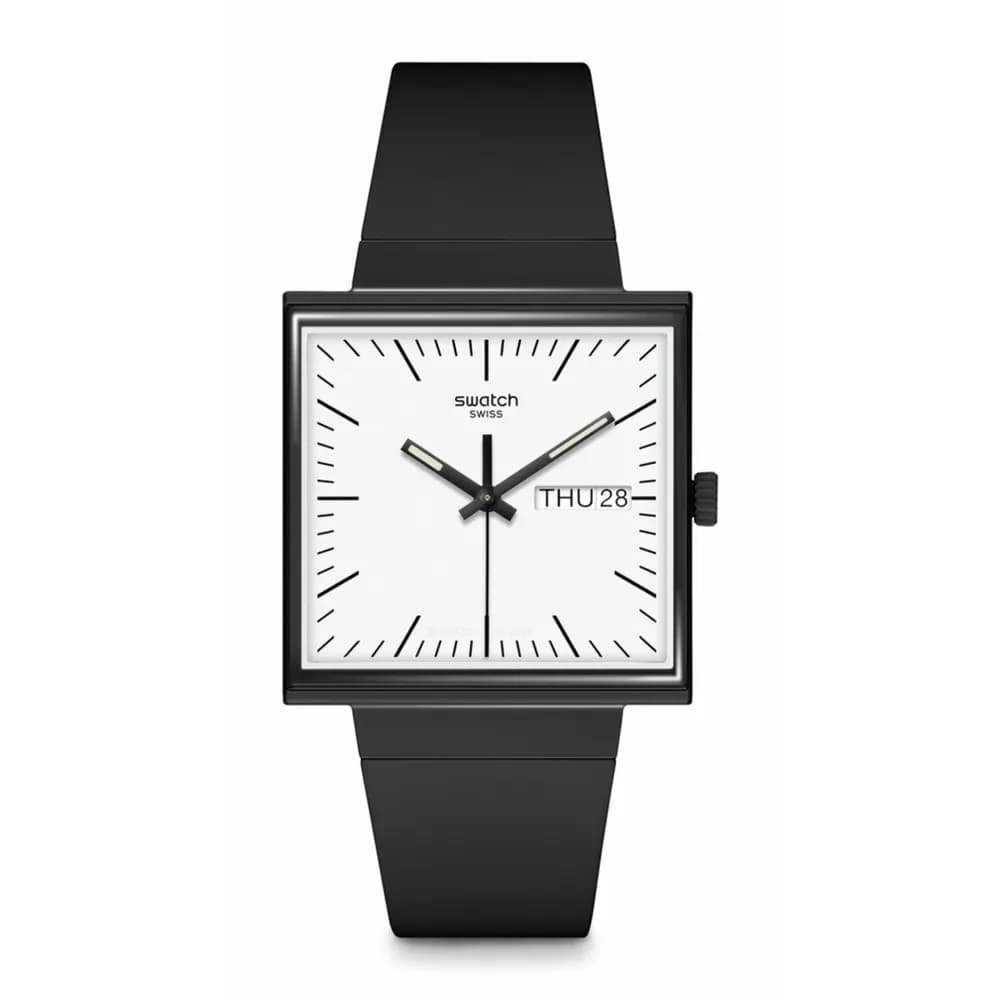 Swatch What If — boîtier noir