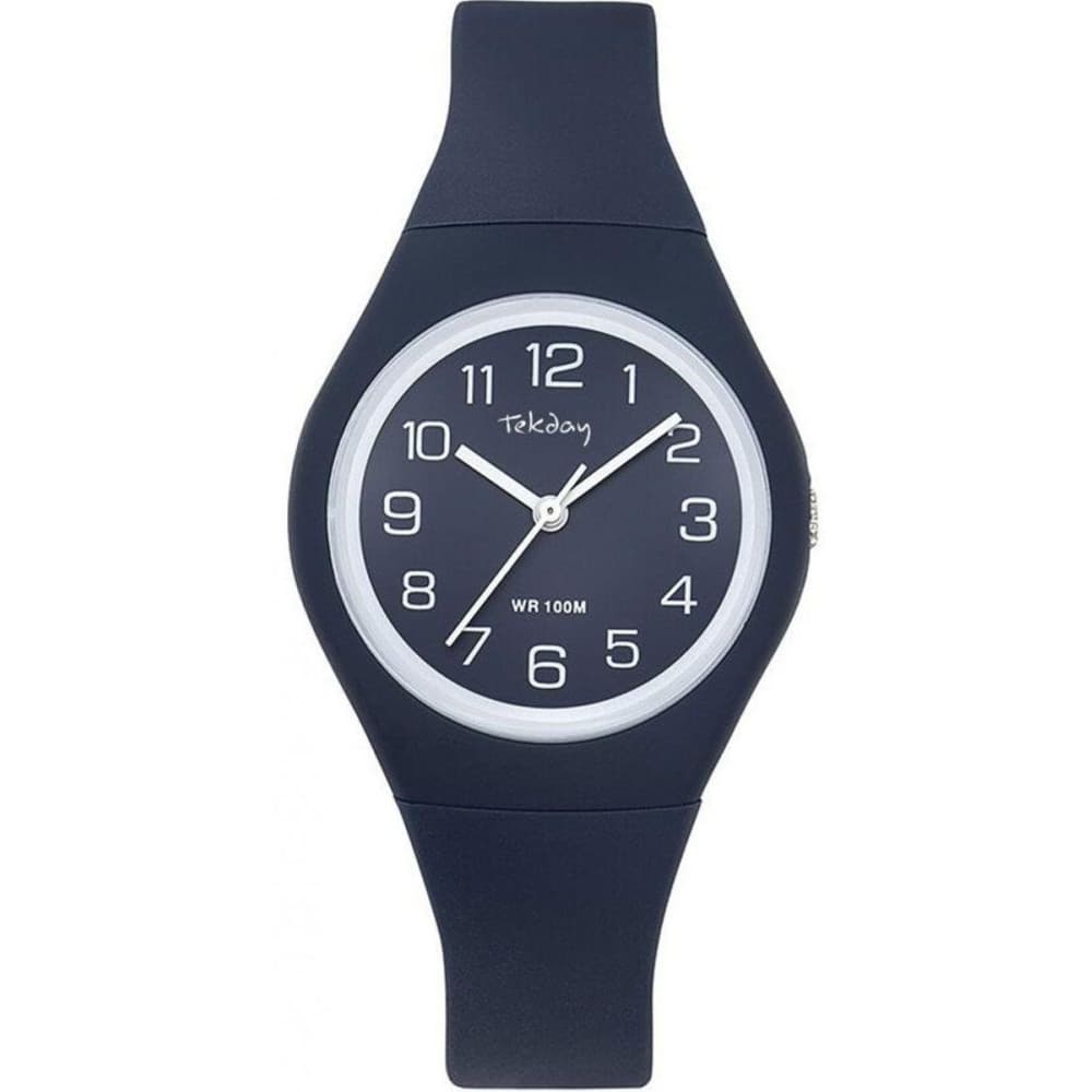 Tekday Montre TekDay en Silicone Bleu