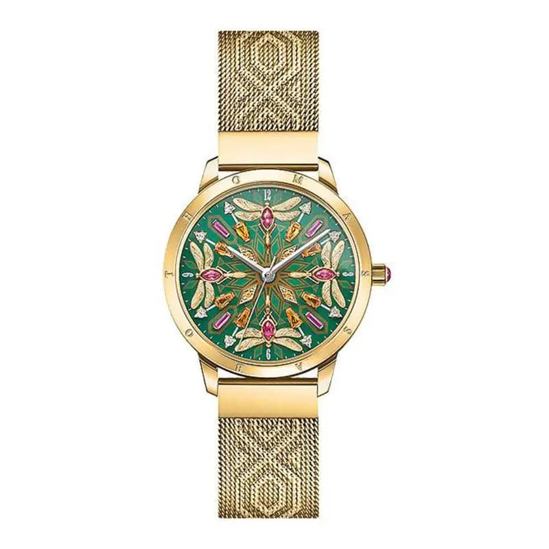 Thomas Sabo Montre Kaléidoscope Libellule vert WA0369-264-211