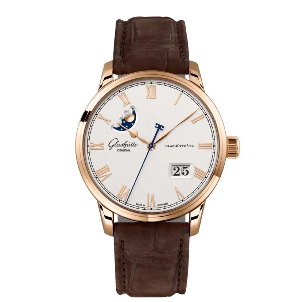 Glashütte Original Senator Excellence Date Panorama Phase de Lune