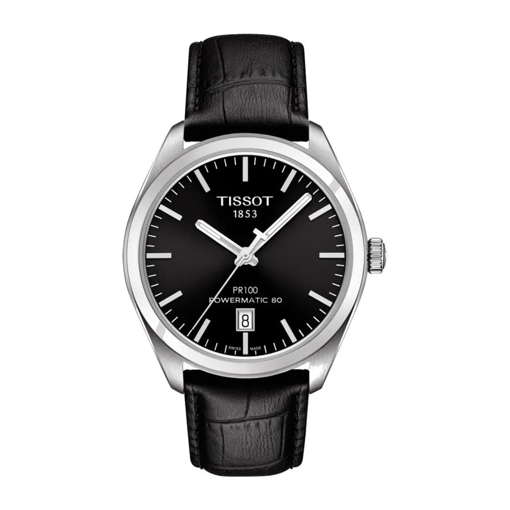 Tissot PR 100 Automatic — cadran argenté