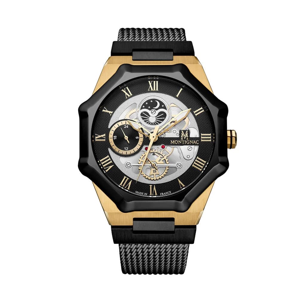 Montignac Montre Montignac Octagon Argenté