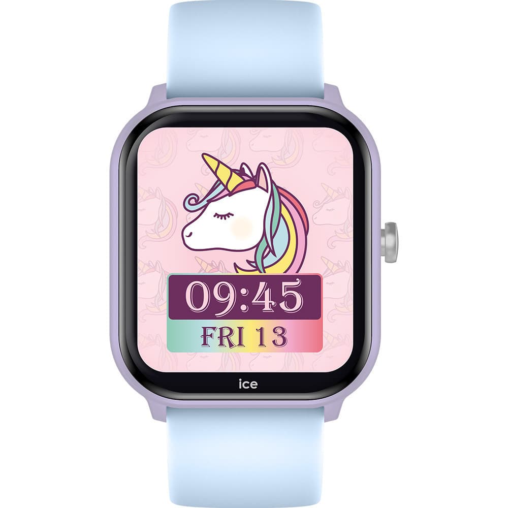 Ice Watch Montre Connectée Ice Watch Collection Ice Smart en Silicone Bleu