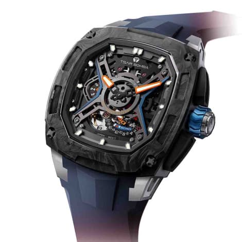 Tsar Bomba Montre tsar Bomba - Dark Matter Carbone - Automatique - Bleu - TB8605CF02