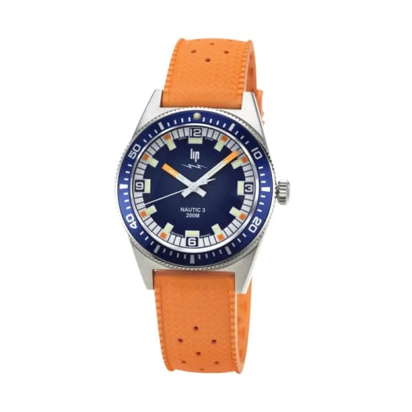 Lip Nautic 3 Quartz 200 M 39 MM