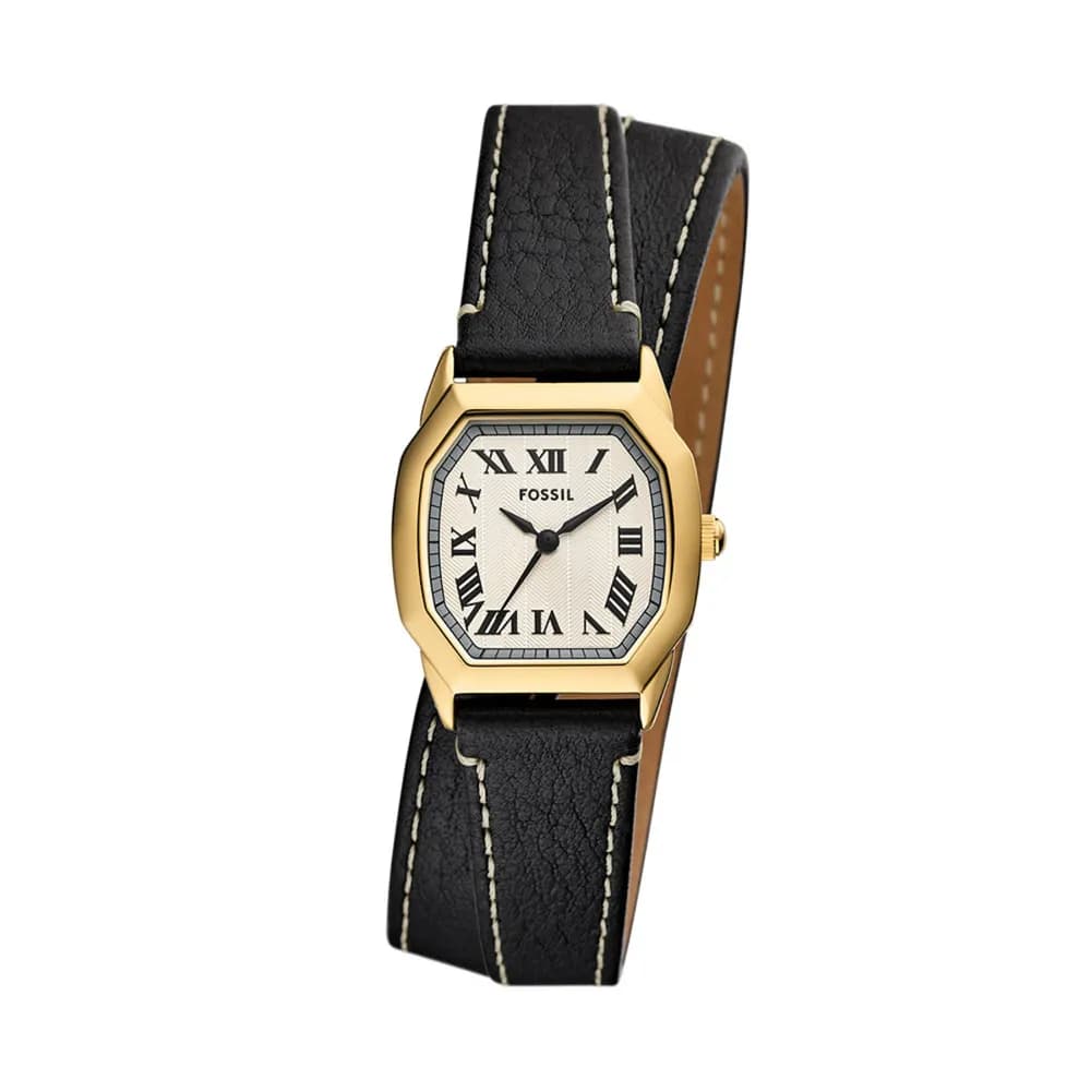 Fossil Harlow — boîtier doré