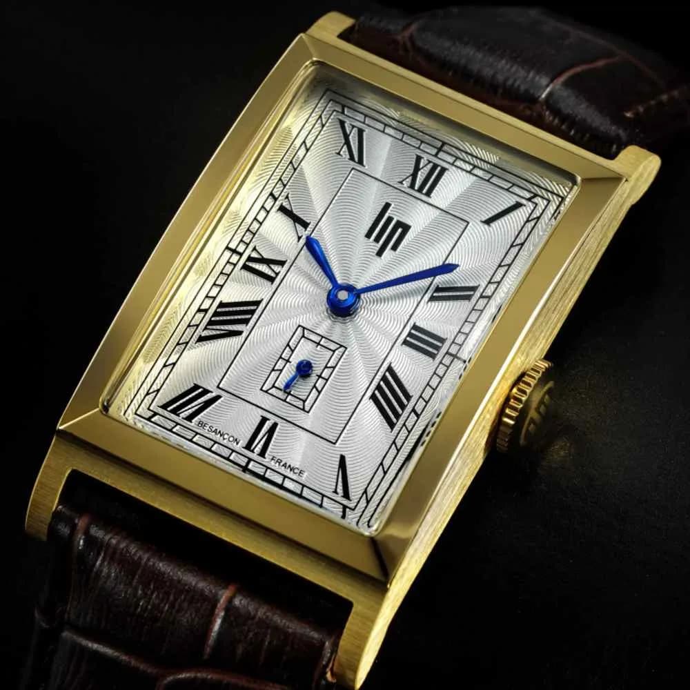 Lip Montre Lip Churchill T24 - Homme - cadran Argent Soleillé- - Acier et PVD Doré - 671928