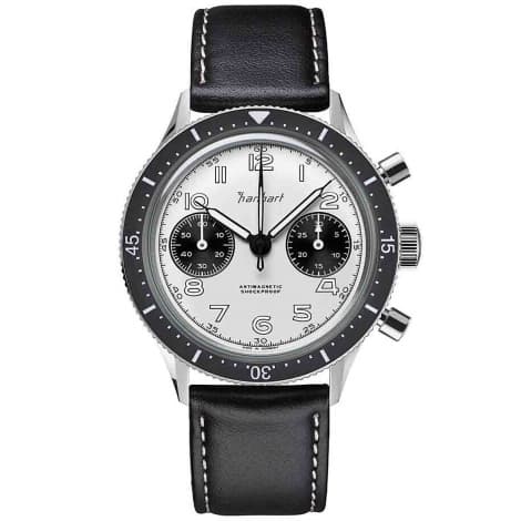Hanhart Montre Hanhart 415 ES Reverse Panda Mécanique diamètre 39 mm- H703.201-8010-CN