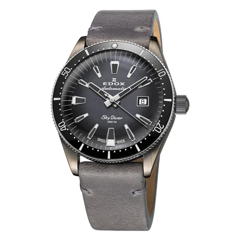 Edox Montre Skydiver 42 Date Automatic Limited Edition 80126-3VIN-GDN
