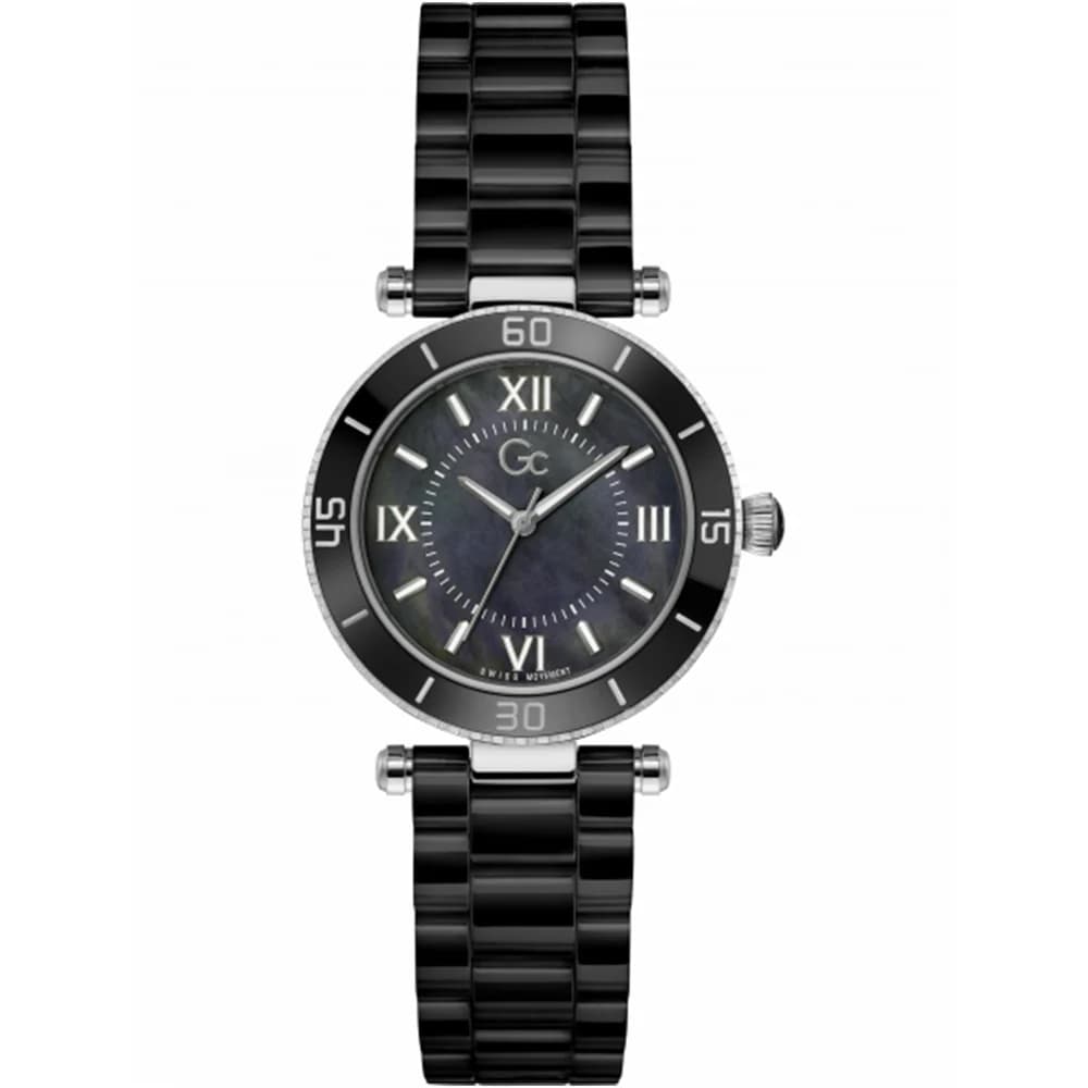 Gc Montre GC Collection Muse Ceramic en Céramique Noir