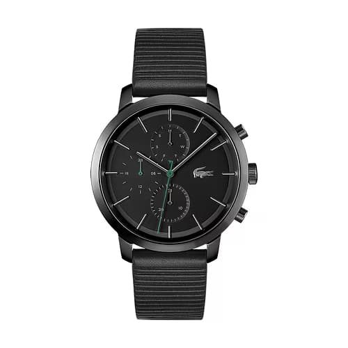 Lacoste Montre Homme LACOSTE en Cuir Noir Etanche