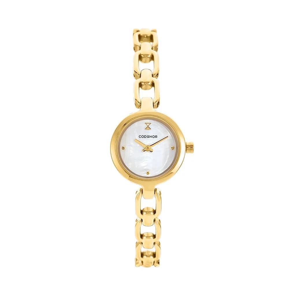 CODHOR Montre Codhor Lina Nacre Blanche