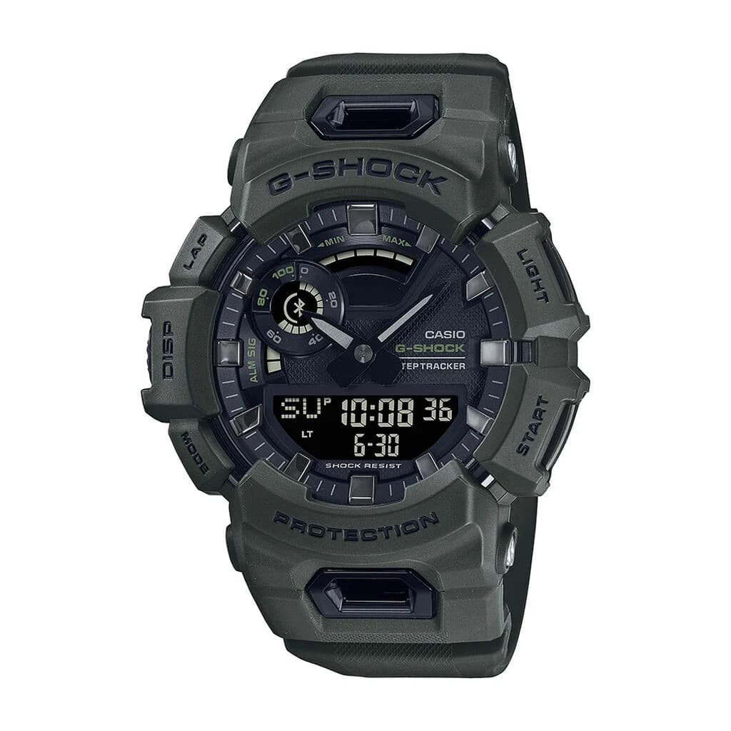 Casio G-Squad Série GBA-900 — boîtier kaki