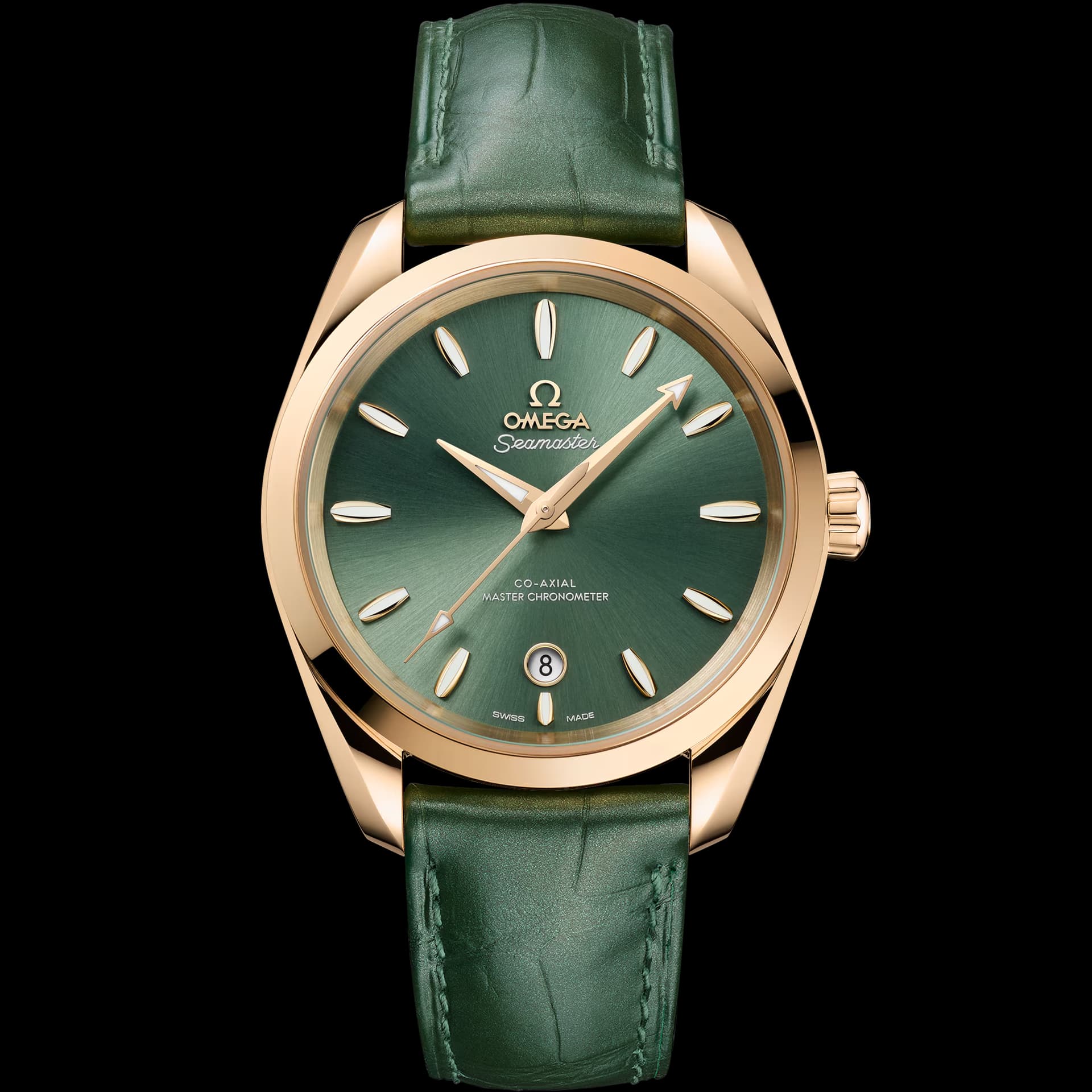 Omega Seamaster Aqua Terra — boîtier or moonshine™