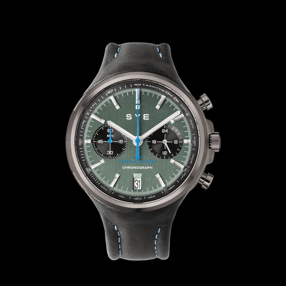 SYE [Start Your Engine] Montre quartz Homme Mot1ion chrono Vert
