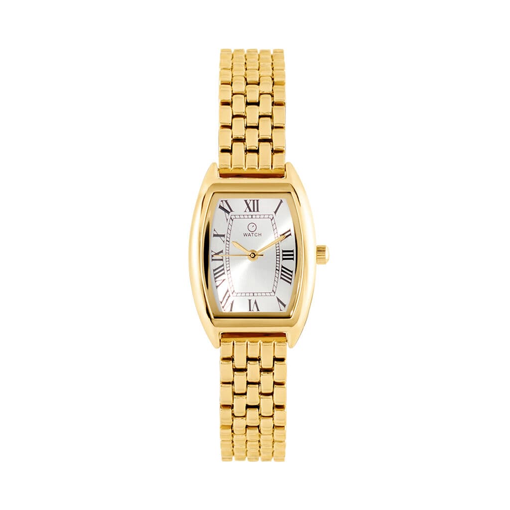 O WATCH Montre O Watch Curved Argenté
