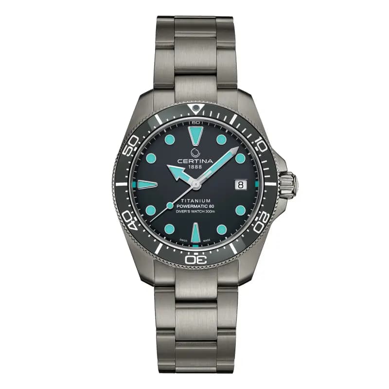 Certina Montre DS Action Diver 38mm Powermatic 80 C0488074408100
