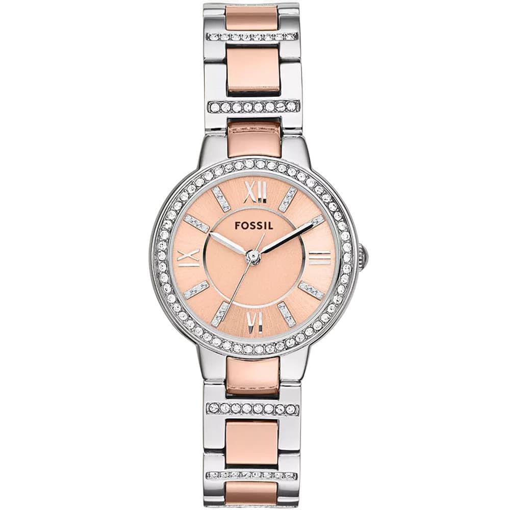 Fossil Virginia — cadran rose