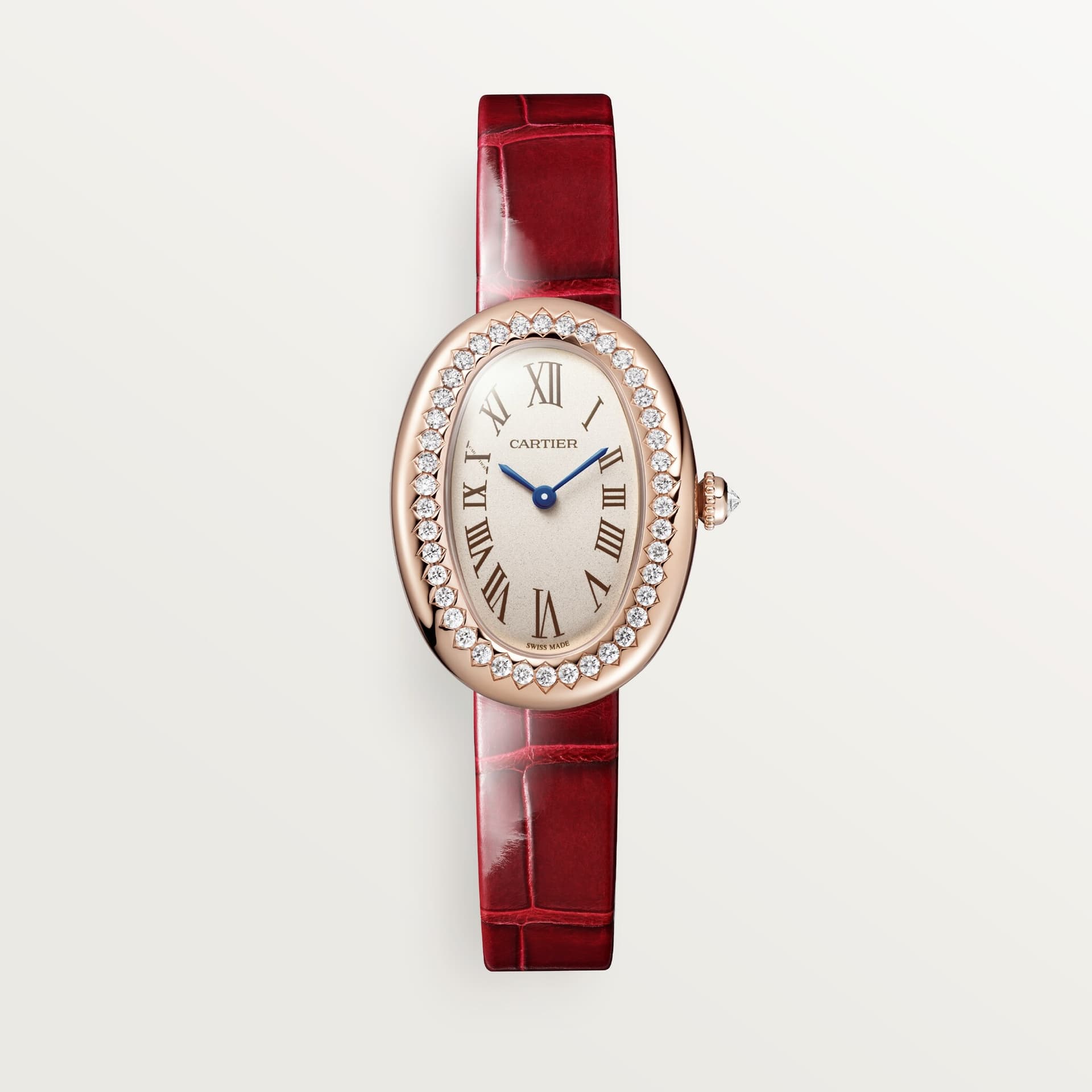 Cartier Baignoire — bracelet rouge