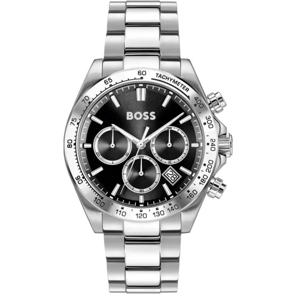 Hugo Boss Montre Boss Collection Hero 2.0 en Acier Argenté